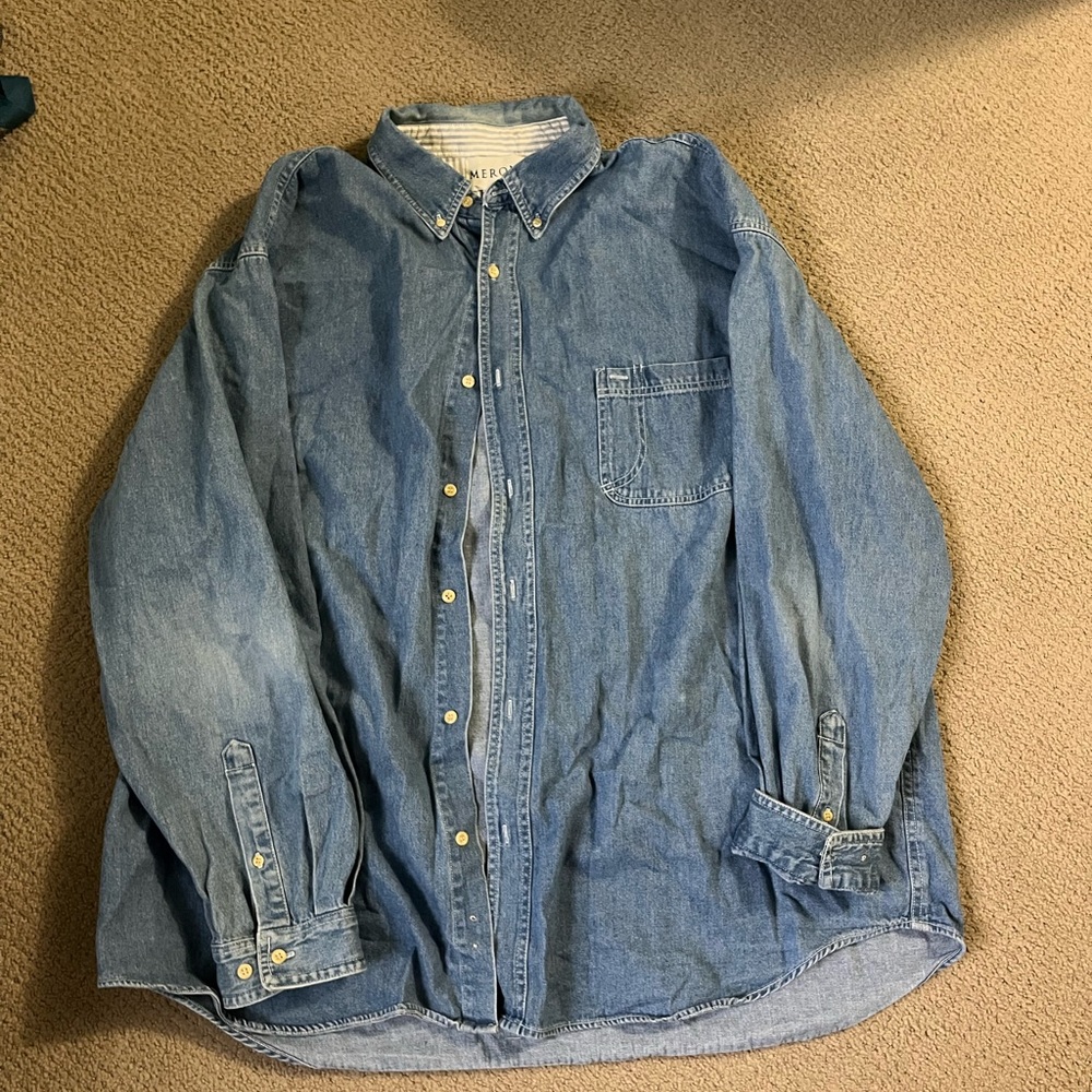 Merona XXL light Jean jacket